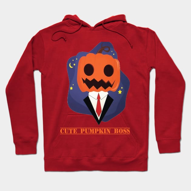 cute pumpkin boss Hoodie by mnStore